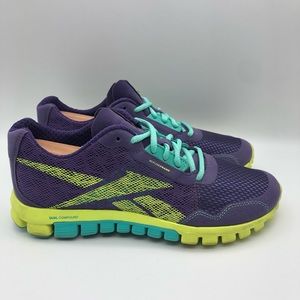Reebok Womens Real Flex Run 2.0 Running Shoes